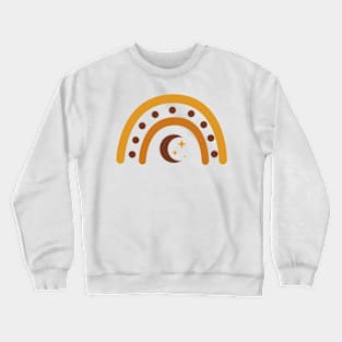 Abstract Print- Bohemian Collection Crewneck Sweatshirt